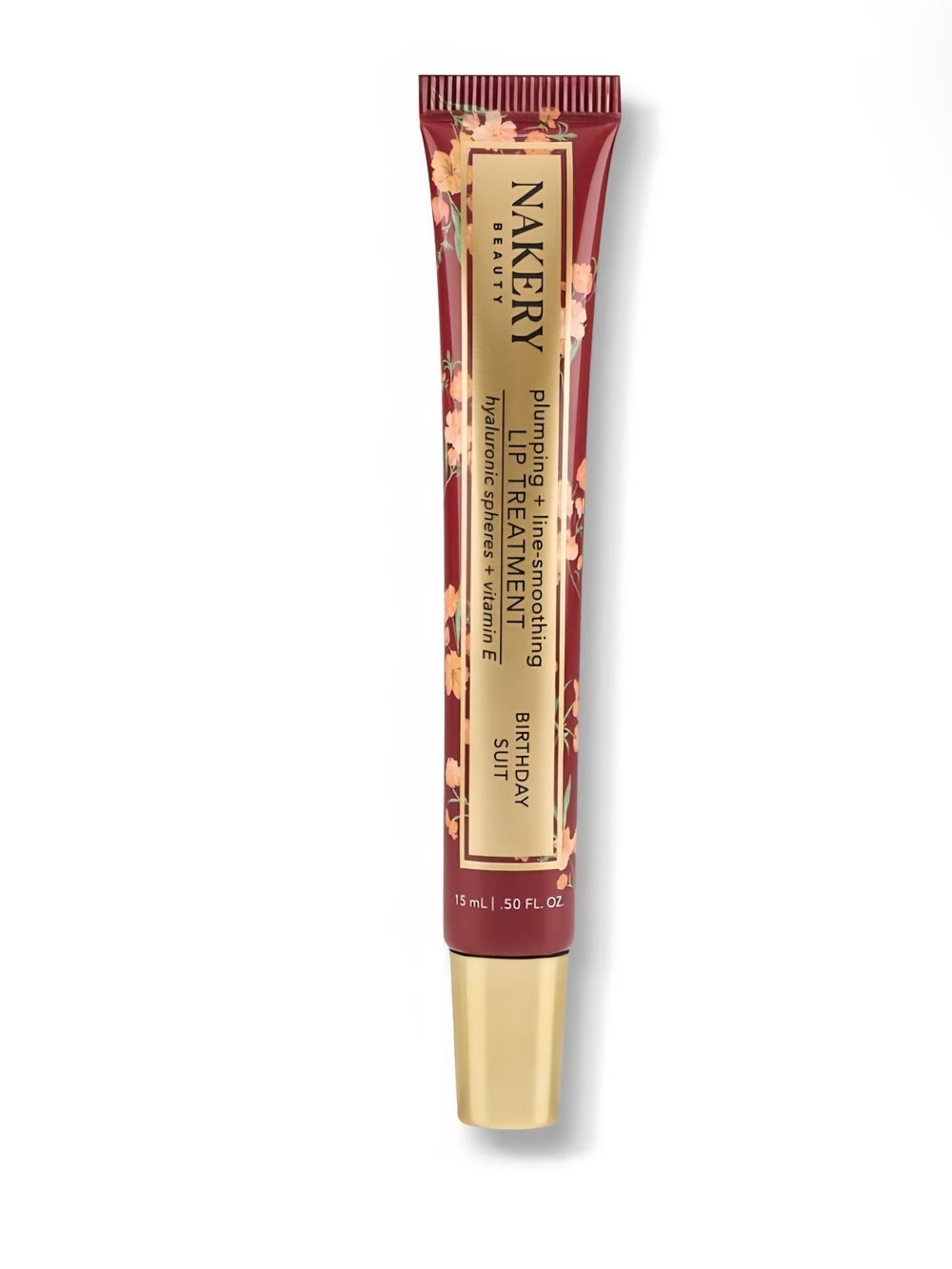 Nakery Beauty Birthday Suit Plumping Lip Treatment — Deep Berry